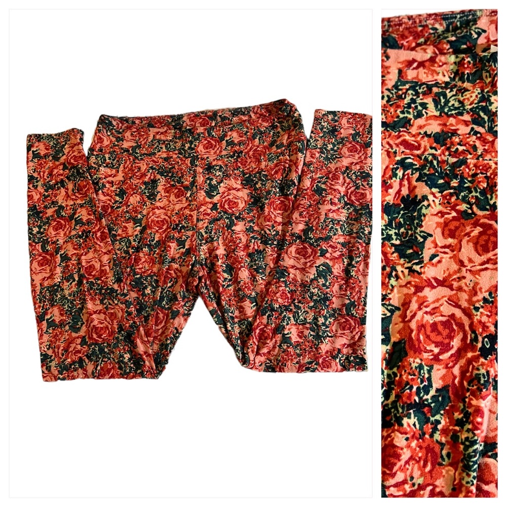 LuLaRoe Woman’s Tall & Curvy Leggings OS